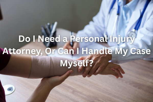 Do I Need a Personal Injury Attorney, Or Can I Handle My Case Myself