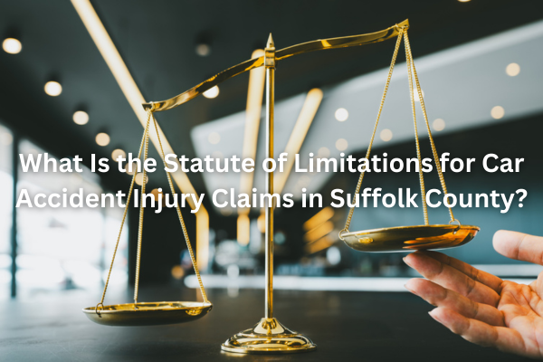 What Is the Statute of Limitations for Car Accident Injury Claims in Suffolk County?