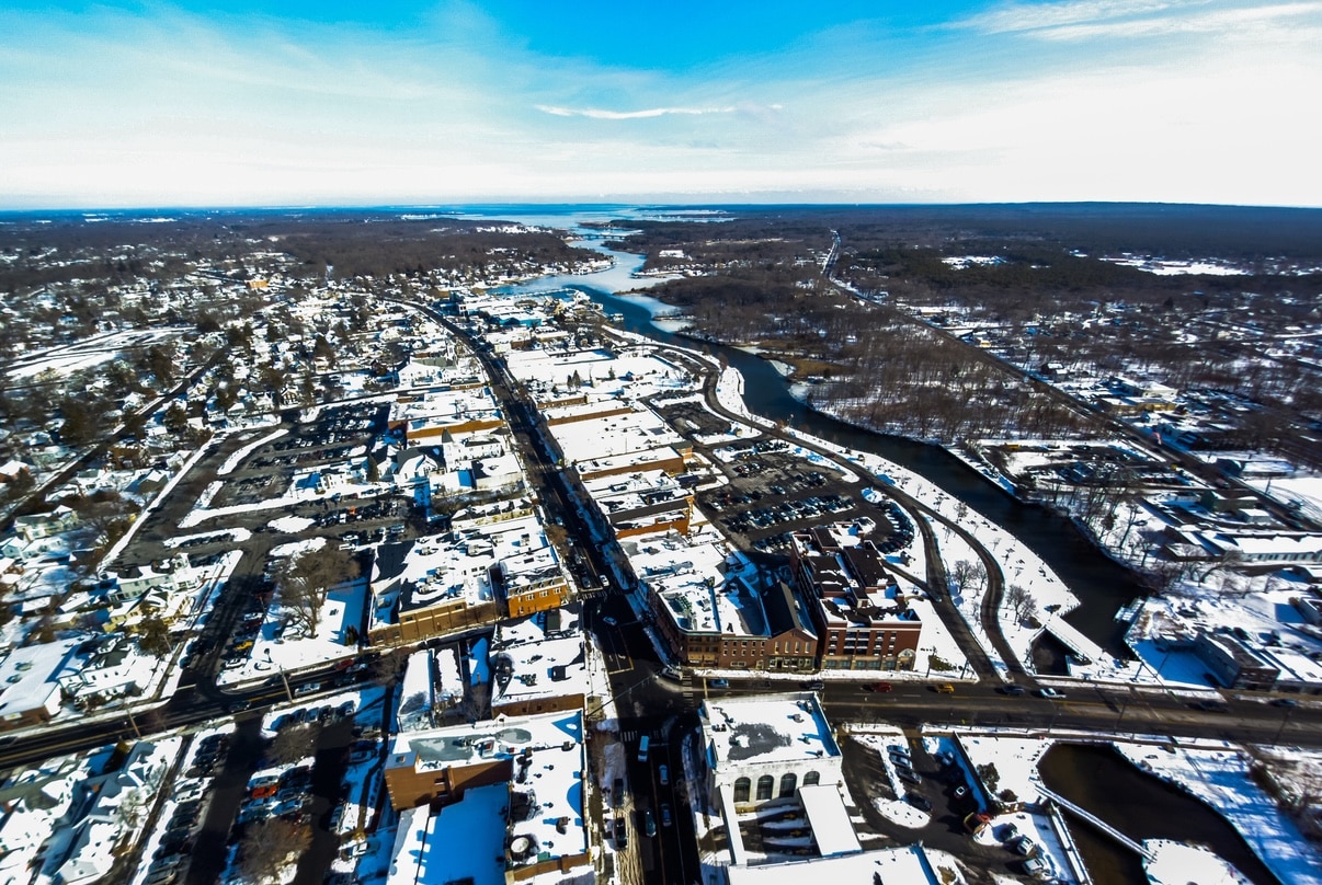 winter teen driving long island